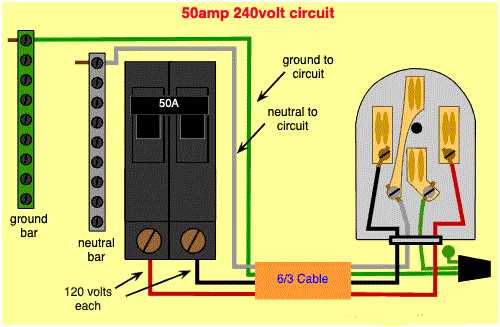 40 amp breaker wiring diagram