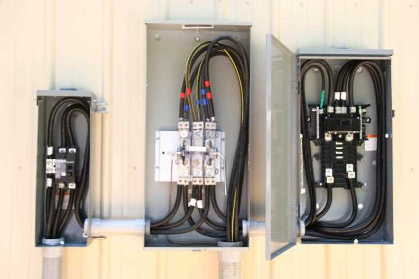 400 amp service with 2 200 amp panels wiring diagram