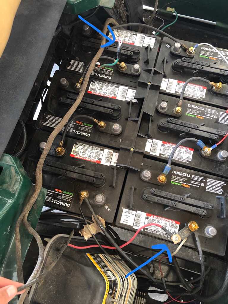 48 volt ez go golf cart battery wiring diagram