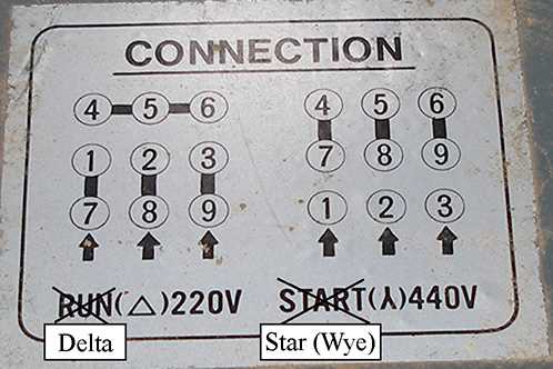 480 volt 3 phase 9 lead motor wiring diagram