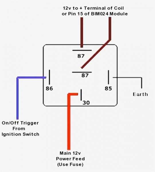 5 pole relay wiring diagram