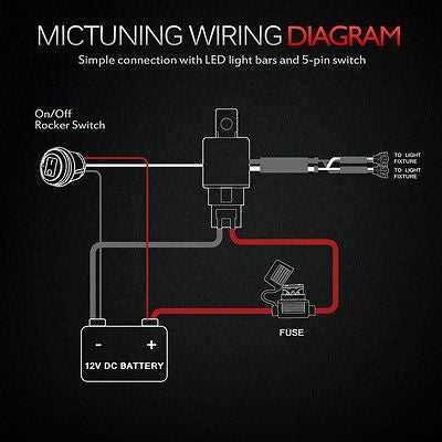 5 wire led light wiring diagram