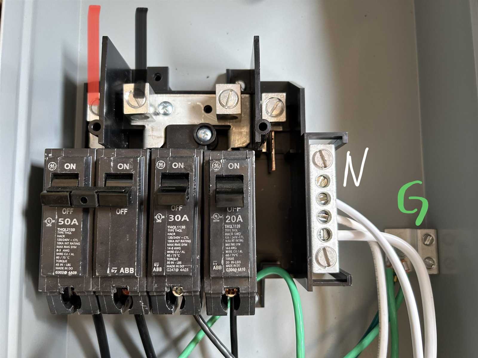 50 amp breaker wiring diagram