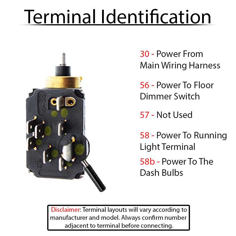 57 chevy headlight switch wiring diagram