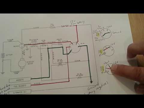 6 prong lawn mower ignition switch wiring diagram