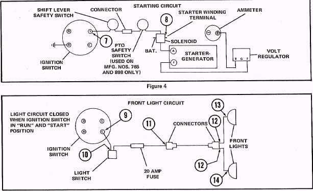 6 terminal ignition switch wiring diagram