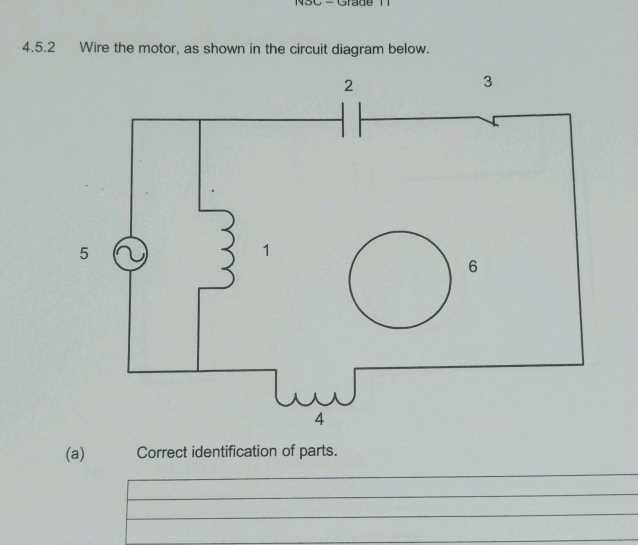 6 wire single phase motor wiring diagram