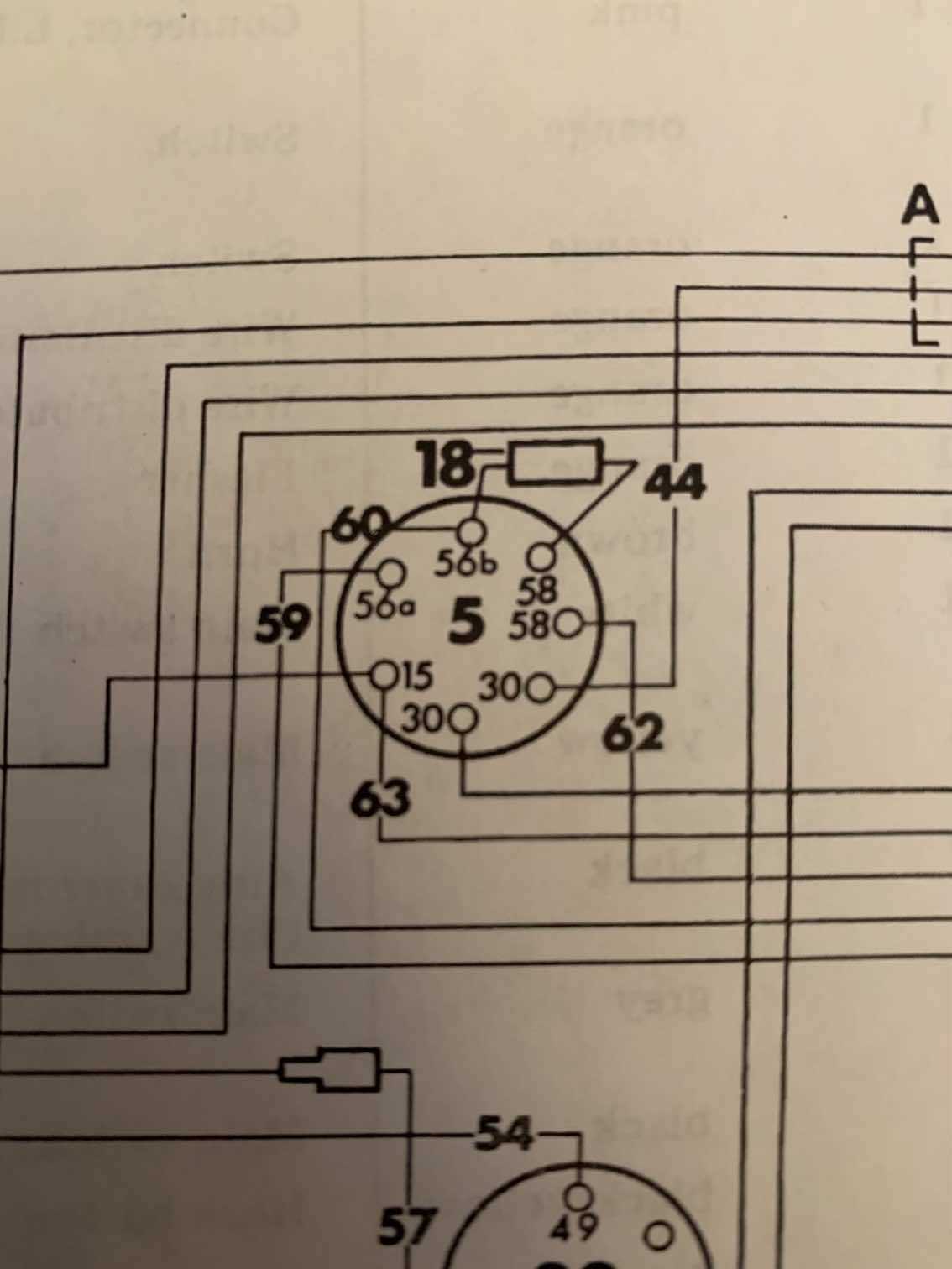 6 prong ignition switch wiring diagram