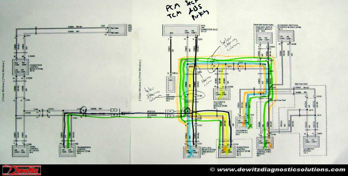 6.0 powerstroke wiring diagram