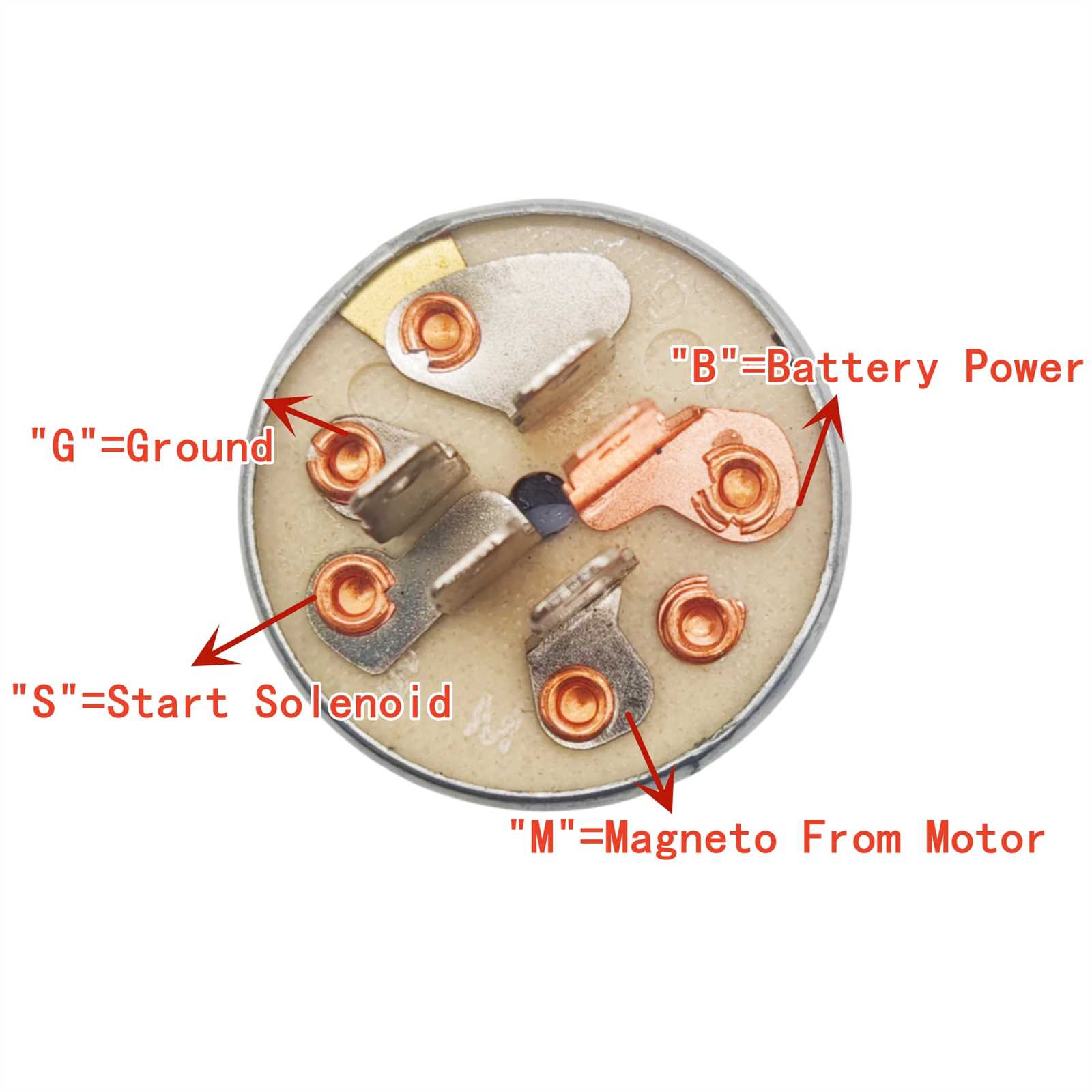 7 pin lawn mower ignition switch wiring diagram