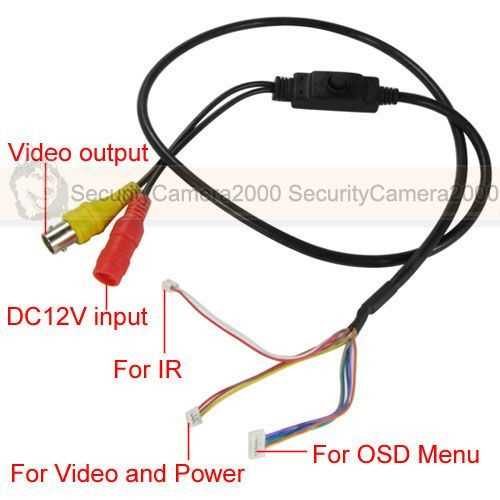 8 wire security camera wiring diagram