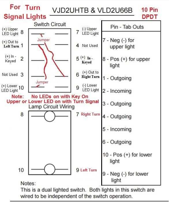 8 wire turn signal switch wiring diagram