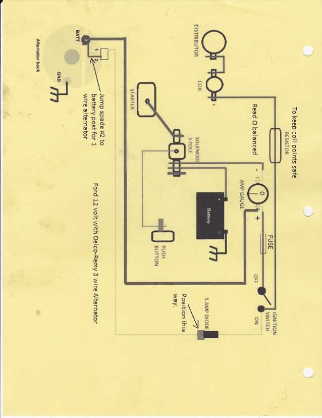 8n ford tractor wiring diagram 6 volt