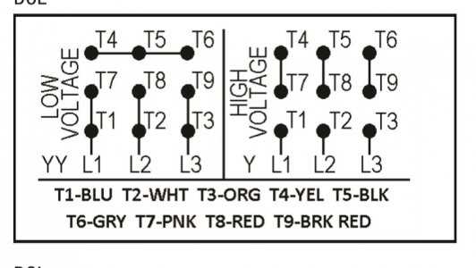 9 lead 3 phase motor wiring diagram