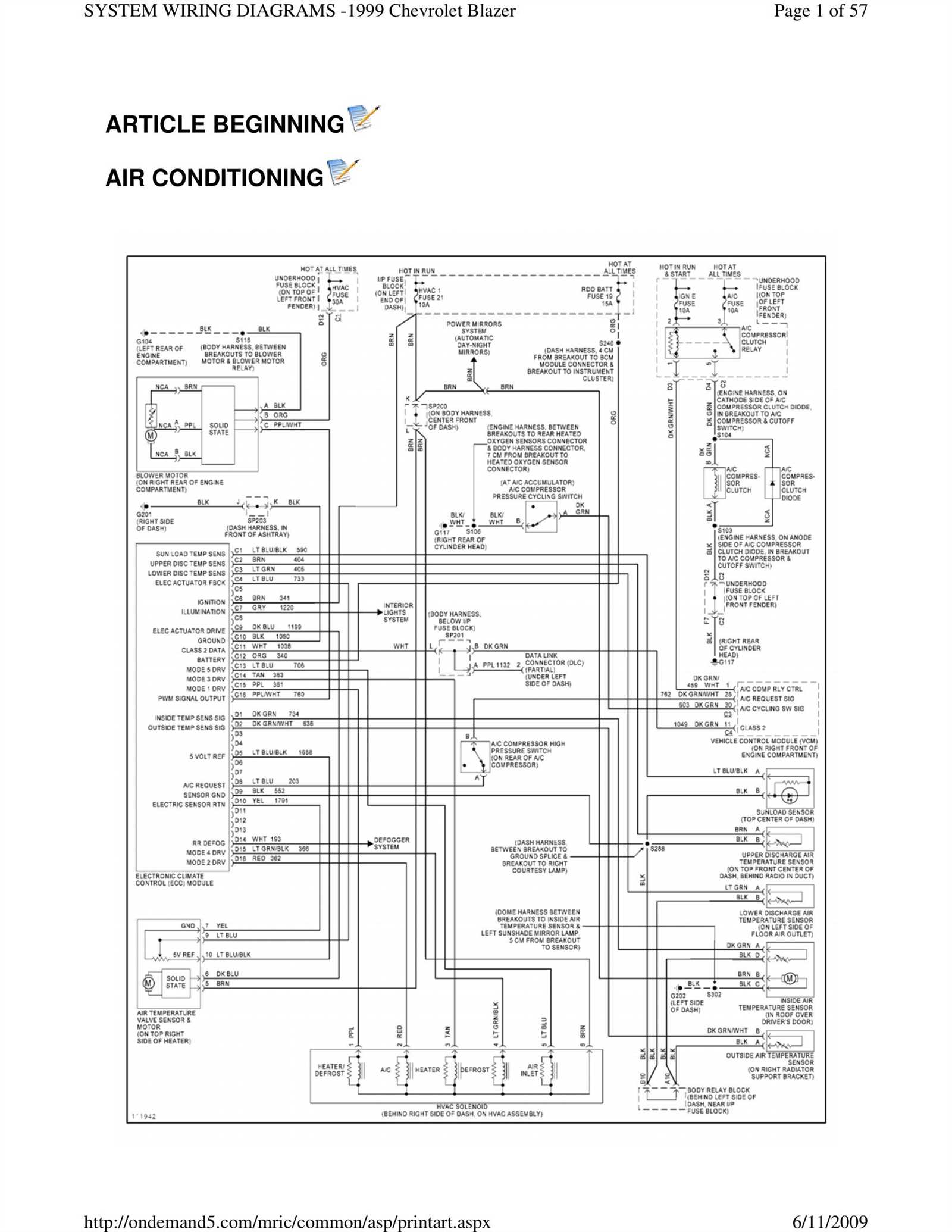 95 s10 wiring diagram