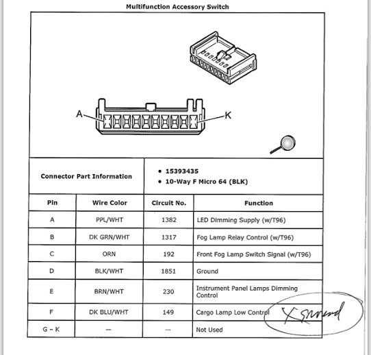 99 escalade running light wiring diagram