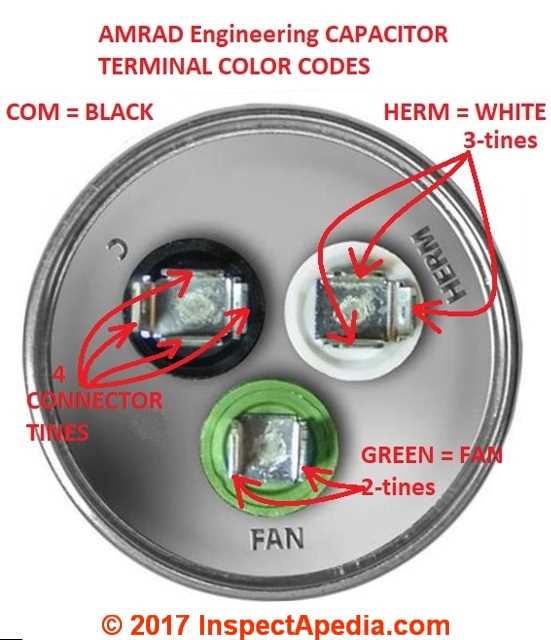 a c capacitor wiring diagram