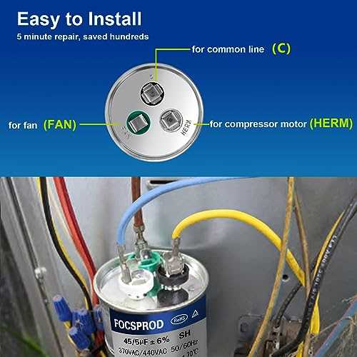 ac capacitor wiring diagram