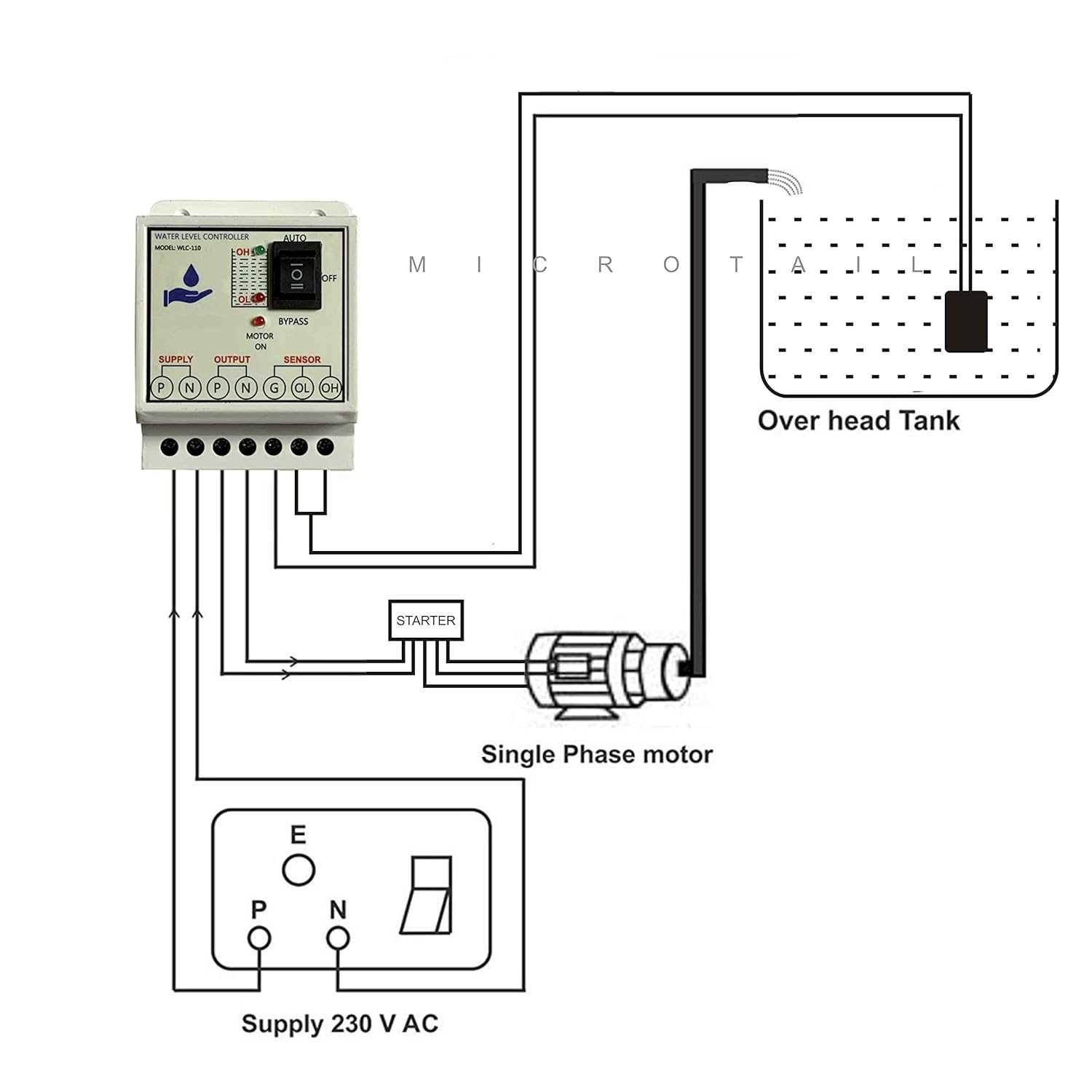 ac float switch wiring diagram