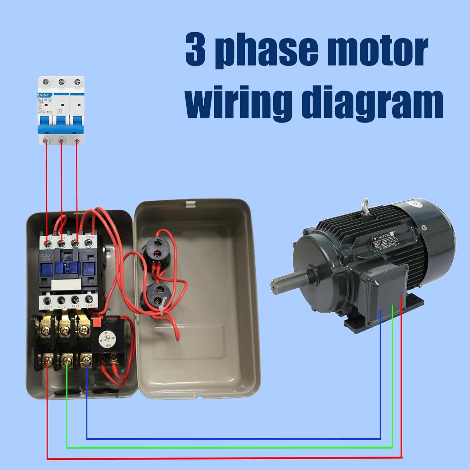 air compressor magnetic starter wiring diagram