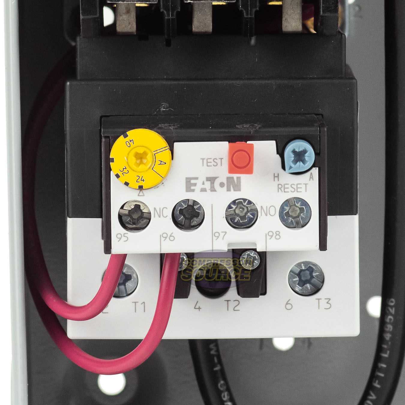 air compressor magnetic starter wiring diagram