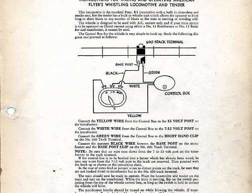 american flyer wiring diagrams