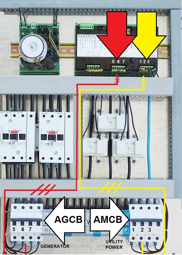 ats generator wiring diagram