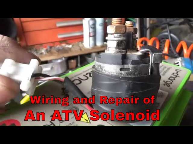 atv starter solenoid wiring diagram