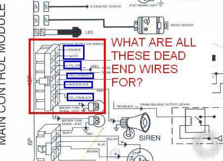 auto alarm wiring diagrams