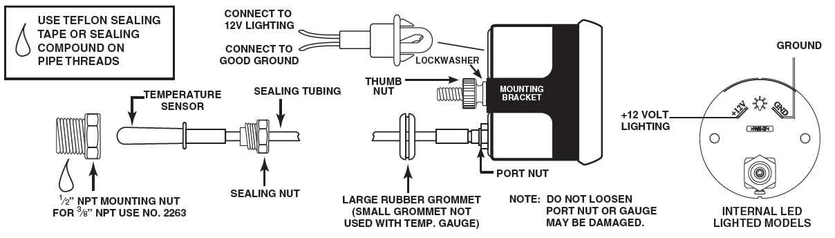 autometer gas gauge wiring diagram