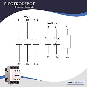 auxiliary contactor wiring diagram