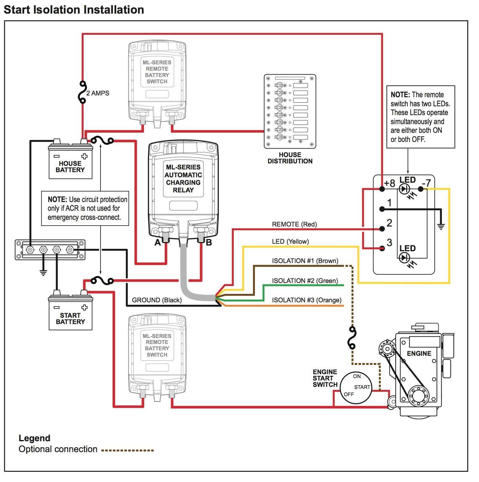 battery switch wiring diagram marine