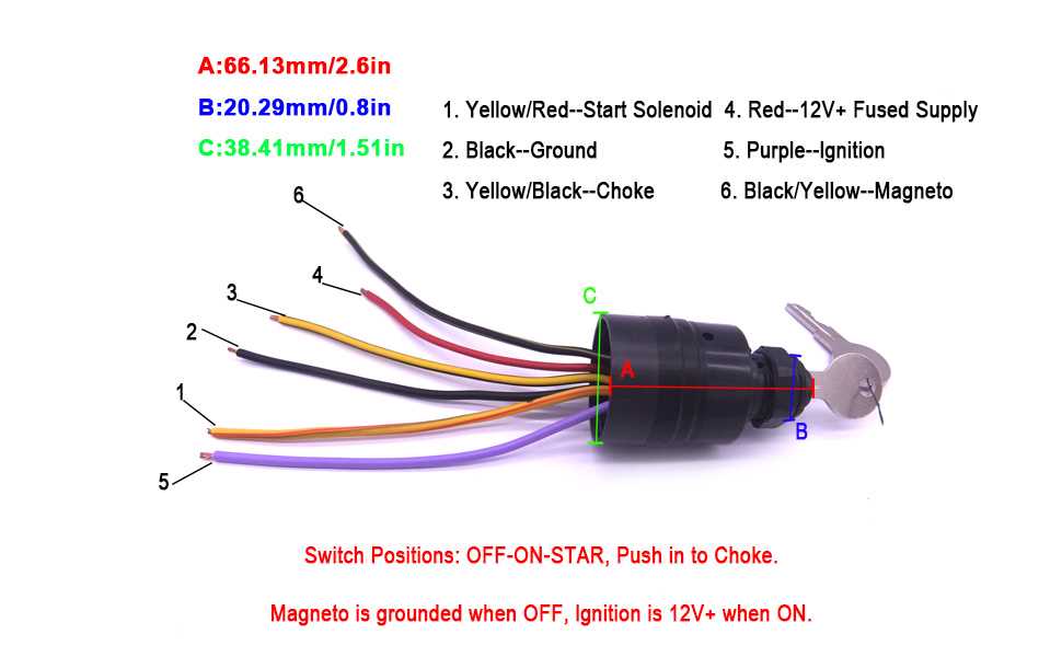 boat ignition switch wiring diagram