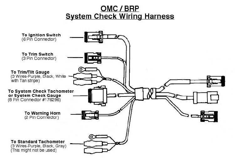 boat tach wiring diagram