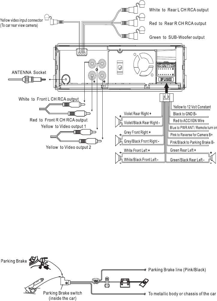 boss marine radio wiring diagram