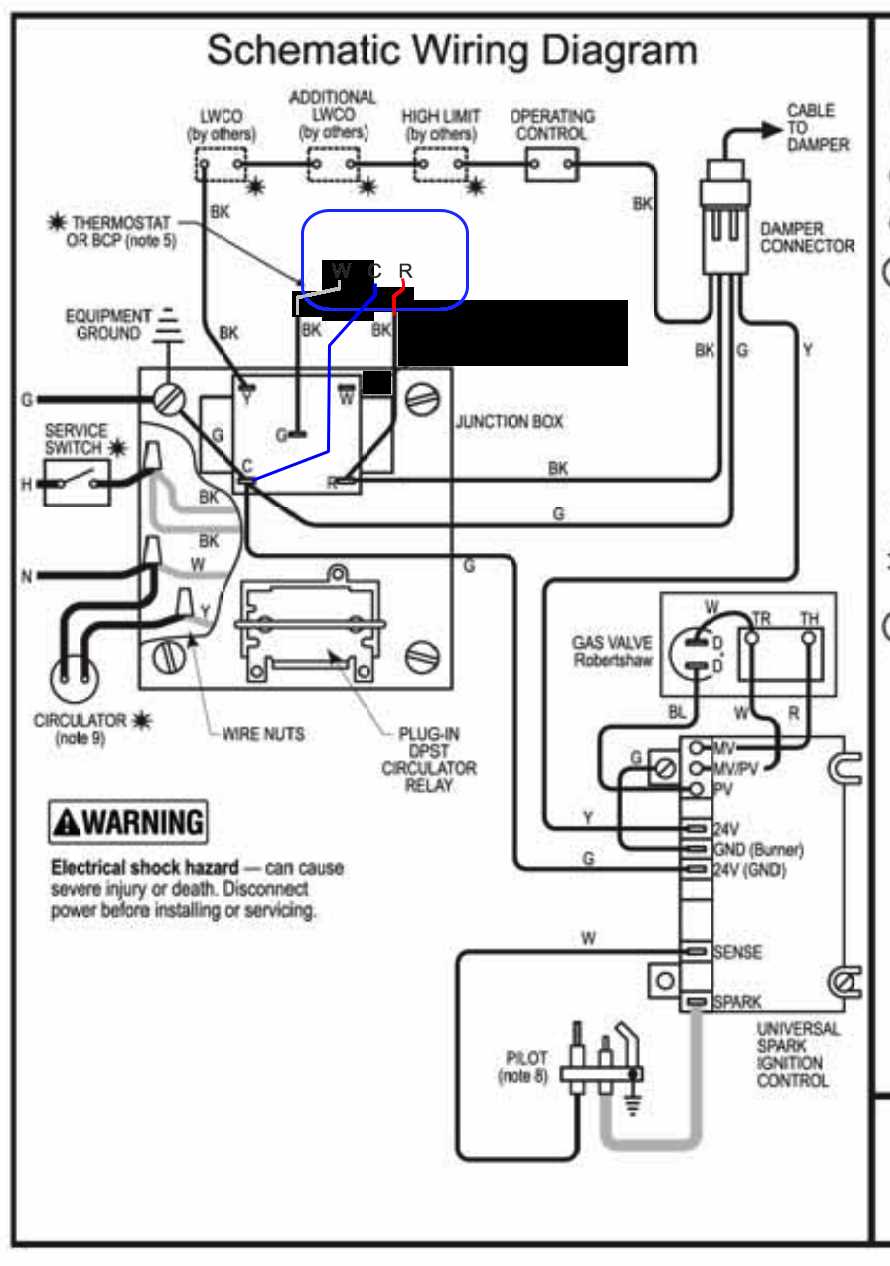 burnham boiler wiring diagram