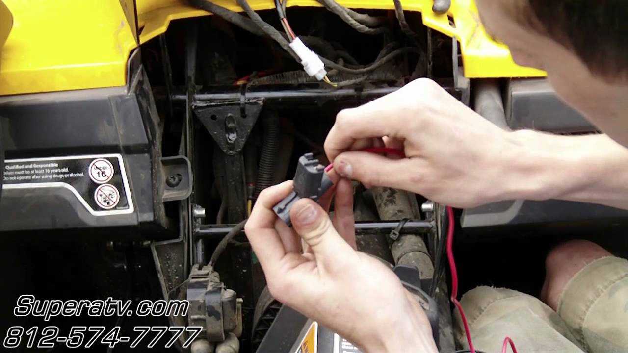 can am starter solenoid wiring diagram