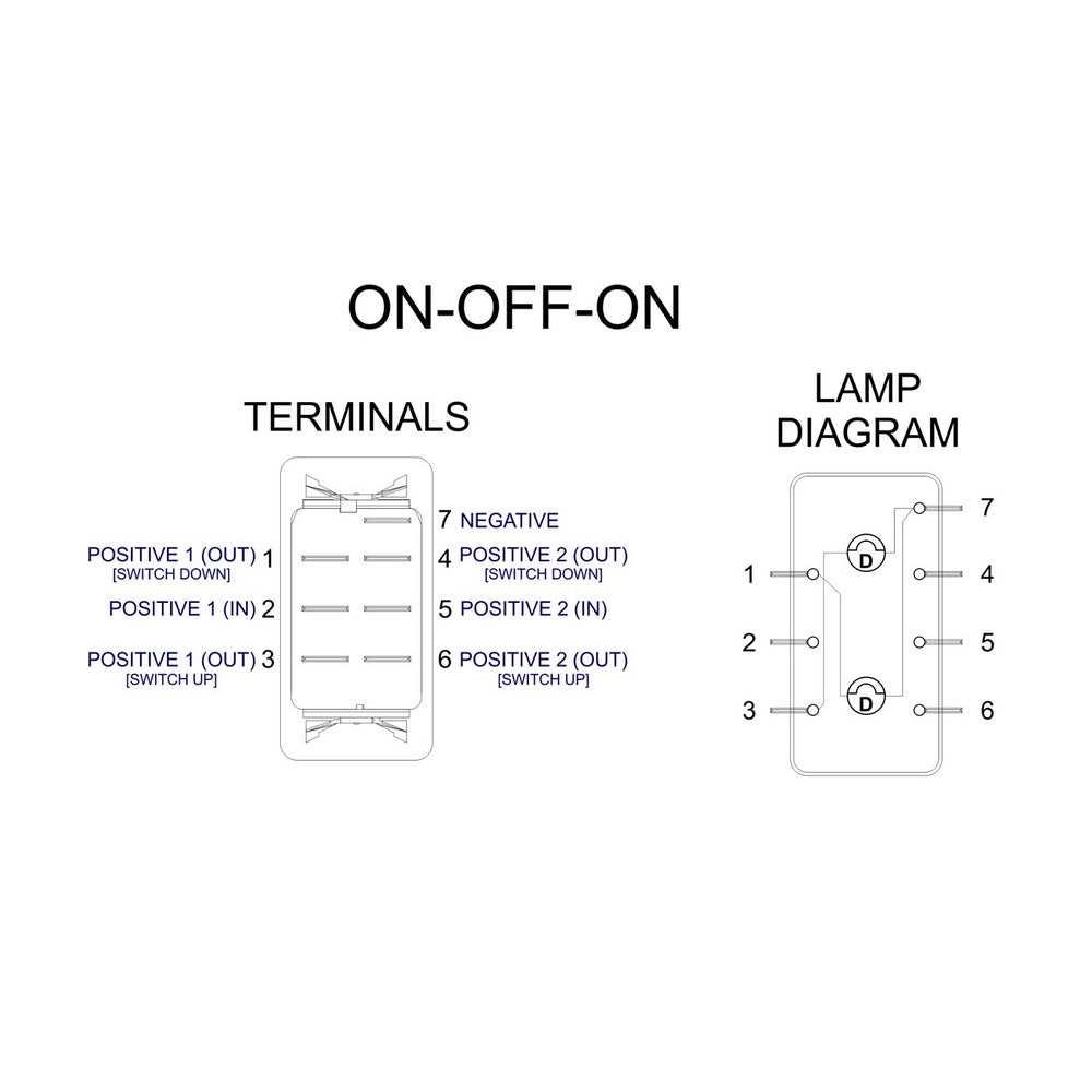 carling switch wiring diagram 6 pin