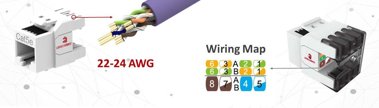 cat5 keystone jack wiring diagram