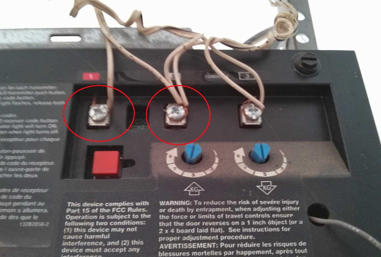 chamberlain garage door opener wiring diagram