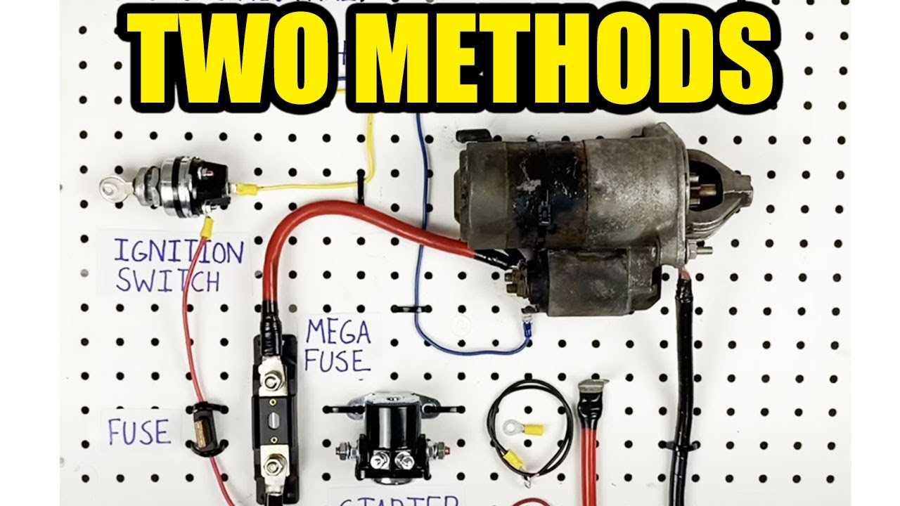 chevrolet starter wiring diagram