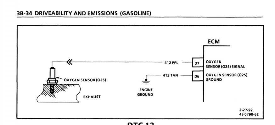 chevy 4 wire o2 sensor wiring diagram