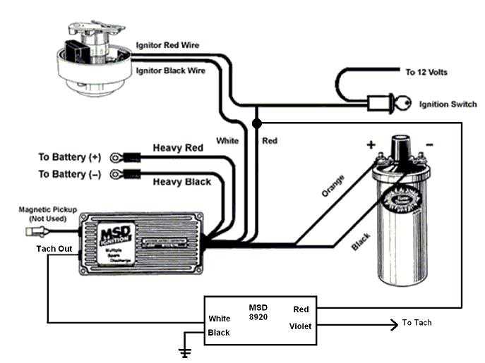 chevy msd wiring diagram