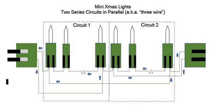 christmas lights wiring diagram