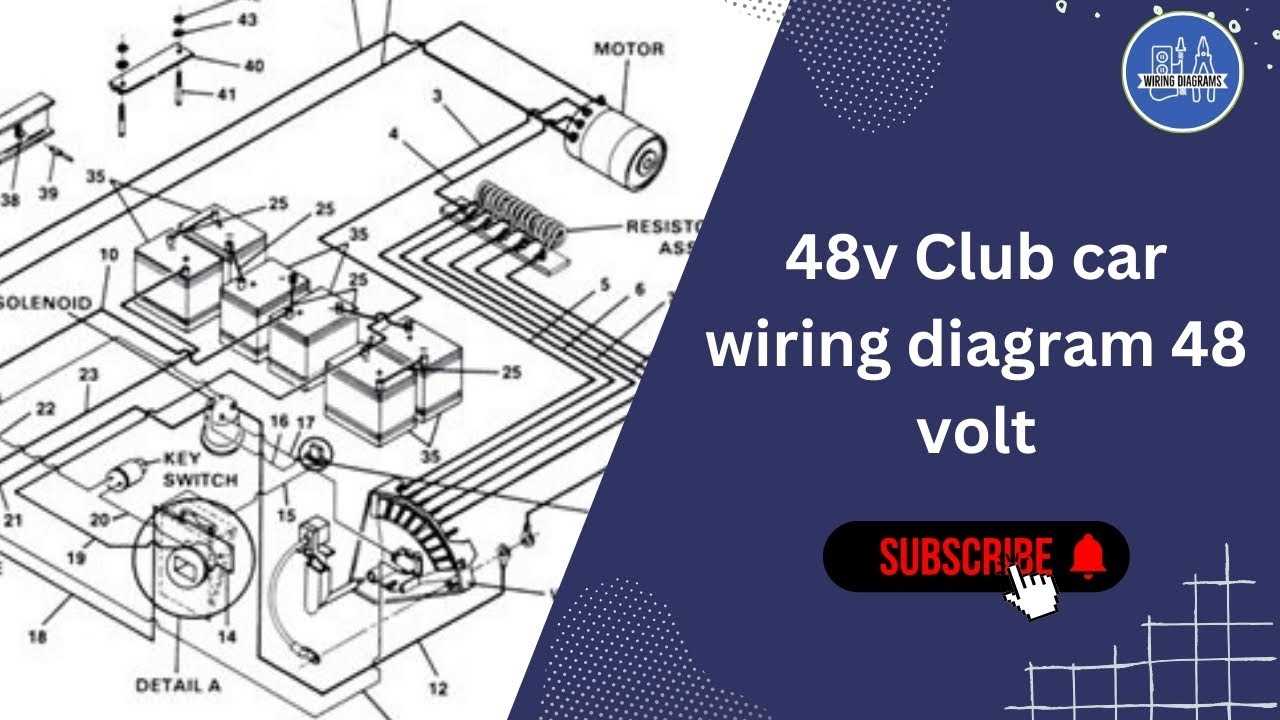 club car ds wiring diagram 48 volt