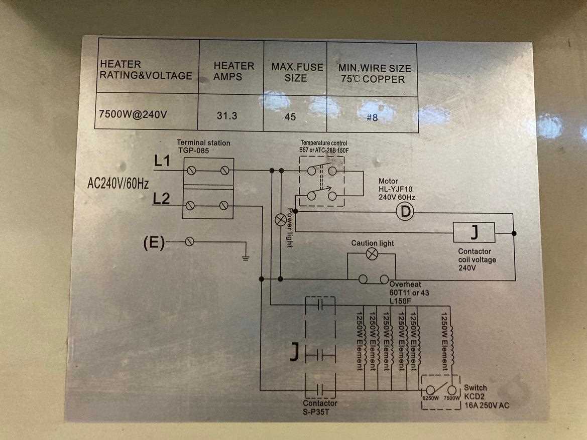 comfort zone heater wiring diagram