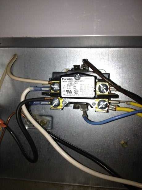 condenser fan motor wiring diagram