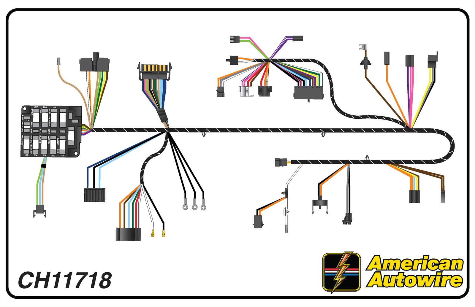 dash wiring harness diagram