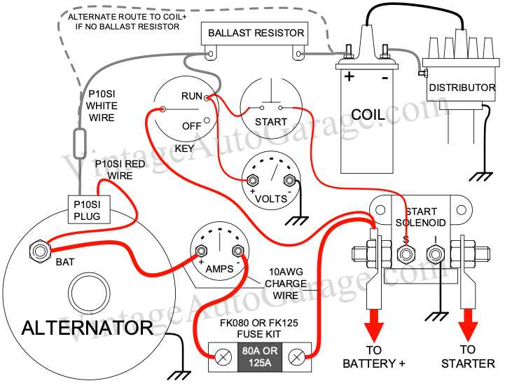 delco 10si alternator wiring diagram delco 10si alternator wiring diagram