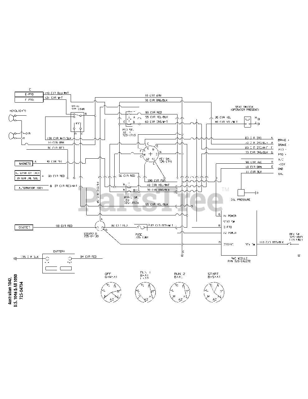 diagram cub cadet starter solenoid wiring